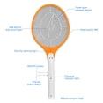 thumbnail image 2 of Lishi Rechargeable Electric Fly Mosquito Swatter - Orange, 2 of 13