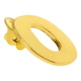 thumbnail image 2 of PinMart's Gold Plated Alphabet Letter O Lapel Pin, 2 of 3
