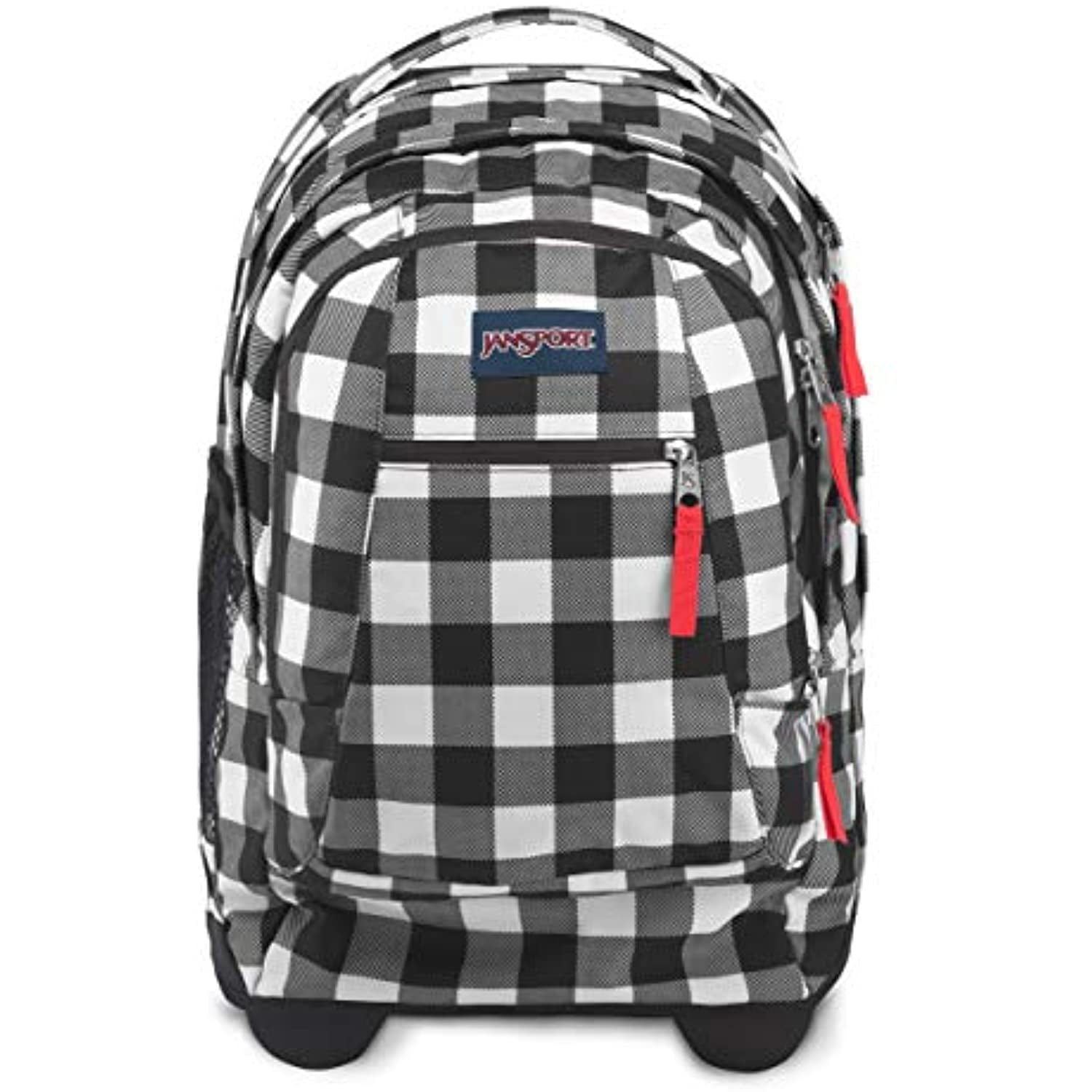 Black and white checkered jansport outlet backpack