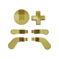 thumbnail image 1 of Replacement Thumb sticks D-Pad for Xbox One Elite Series 2 Controller Trigger Button 6 in 1 Metal Paddles Button Golden, 1 of 6