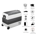 thumbnail image 5 of Alpicool Dual Temperature Control 12 V Corded Electric Top-Freezer Refrigerators, 63 Quart, 5 of 9