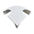 thumbnail image 2 of SouMaox Aquarium Tunnel Decor, Fish Cave Viewing Hideout with Two Holes, Shrimp Hiding Tube for Aquascaping, Fish Ornament, 1.57" x 4.72" x 4.72" White, 2 of 6