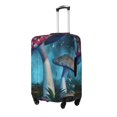 thumbnail image 2 of Wukai Fantasy Mushrooms Elastic Luggage Cover: Personalized Protection for Your Suitcase - Fits 19~29-inch, Washable & Durable Travel Companion-Medium, 2 of 8