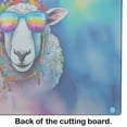 thumbnail image 5 of Carolines Treasures DAC4043LCB 15 x 12 in. Hippie Animal Sheep Glass Cutting Board, 5 of 5