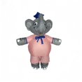 thumbnail image 3 of Inflatable Dressed-Up Elephant Costume - Fun Inflatable Outfit for Parties & Role-Play, Adult (4.9–6.2 ft) Inflatable Party Cosplay Costume, 3 of 6
