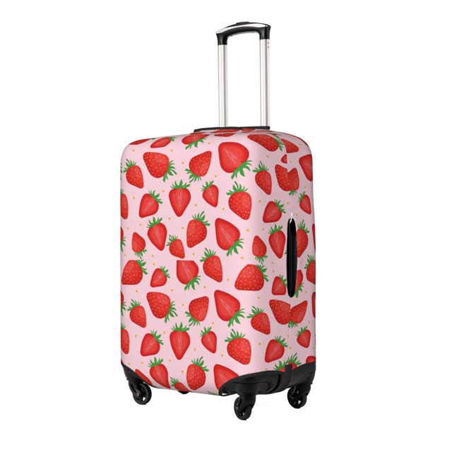 Fotbe Strawberries Funda Protectora para Equipaje, Antirrayones y Resistente a la Suciedad, Compatible con Maletas de 18 a 32 Pulgadas-X-Large