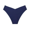 thumbnail image 6 of HAOTAGS Women Thong Panties,Breathable Moisture-Wicking Low-Rise Causal Panties Dark Blue S, 6 of 6