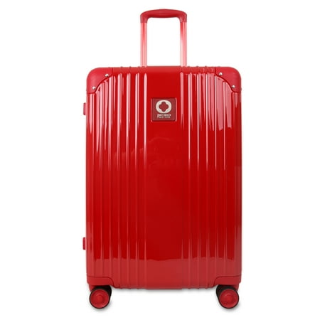 J World Nova Polycarbonate 24 Inch Spinner Luggage