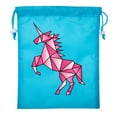 thumbnail image 2 of Unicorn Drawstring Bag Mini Unicorn Gift Bags for Birthdays Make up & Decorations, 2 of 2