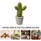 thumbnail image 5 of Planta tropical en macetas con macetas, adornos creativos, planta de simulación de cactus, bonsái, 5 of 5