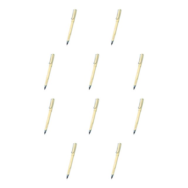 Monstrate Lápiz Sin tinta Novedad Bolígrafo ilimitado Arte Boceto Pintura Magia Papelería Accesorios Herramienta Niños Estudiantes Regalos Amarillo 10piezas