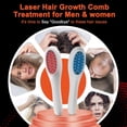 thumbnail image 5 of Laser Hair Growth Comb (FDA Cleared), Professional Medical Grade Lasers, Red Light Hair Growth Treatment for Men & Women, Electric Scalp Massager for Hair Growth, 5 of 7