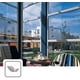 thumbnail image 4 of Window film, mirror film, tinting film, transparent on one side, reflecting privacy protection, UV filter (silver, 60 x 800 cm), 4 of 5