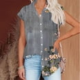 thumbnail image 5 of Summer Tops for Women Over 50 Tshirts Shirts Graphic Vintage Rock Warehouse Today Shipping, 5 of 6