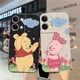 thumbnail image 5 of Case For OPPO RENO 8 7 9 6 7SE 5 4 4SE 4 3 4G 5G PRO PLUS Colour Simple Liquid Silicone Case Piglet Winnie the Pooh Bear, 5 of 5
