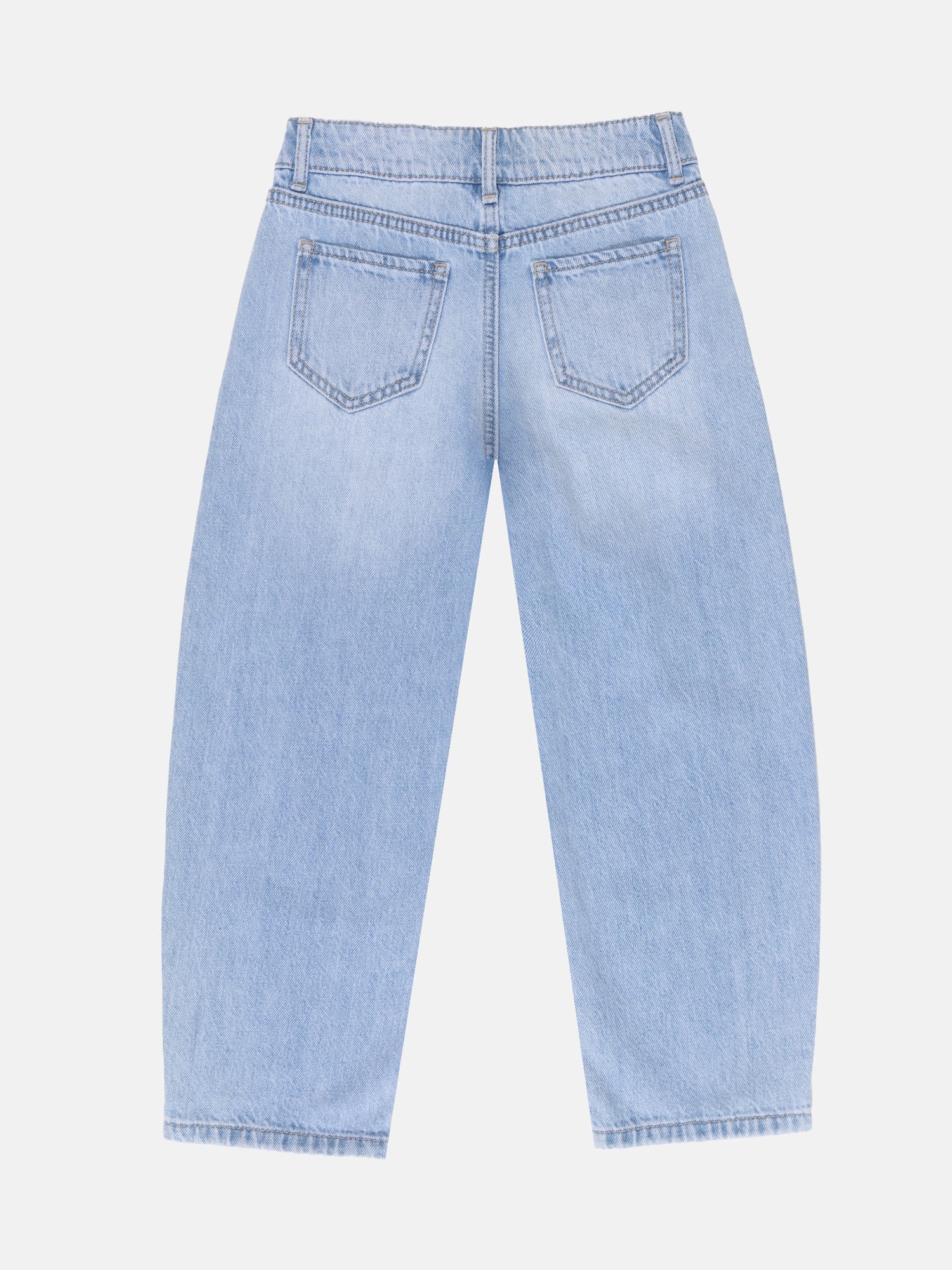 Wonder Nation Girls Mom Jeans, Sizes 5-18