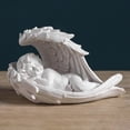 thumbnail image 4 of Estatua del , tocador, collar, almacenamiento , colección de la escultura, estatuillas conmemorativas, decoración para hogar Los 21x10x13cm Macarena Figuras de ángel, 4 of 7