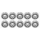 thumbnail image 1 of 10PCS Ball Bearing Fine Workmanship Advanced Technology Low Noise Emission 1029 Steel Ball Bearings, 1 of 5