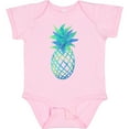thumbnail image 3 of Inktastic Blue and Green Pineapple Boys or Girls Baby Bodysuit, 3 of 5
