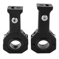thumbnail image 2 of Spotlight Mount Clamp, Vibration Resistance Rubber Inserts Stable Headlight Clamp Bracket M5 Aperture  for Off Road, 2 of 7