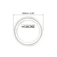 thumbnail image 2 of Uxcell 2.28inch Acrylic Button Pin Badge, 25 Set Round Pin Blank Buttons Badges Kit, Clear, 2 of 7