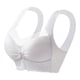 thumbnail image 1 of Brasier Tela de Mantequilla Sujetador de Copa Fija sin Aro de Acero con Espalda de Encaje para Mujer, conjunto de Chaleco con Fruncido y Caída Grande, 1 of 2