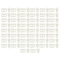 thumbnail image 1 of Funny Planner Clips, Gold Paper Clips 100Pcs Lightweight Portable  For Home, 1 of 8