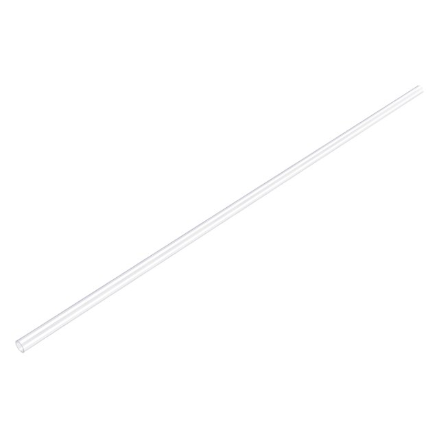 Unique Bargains Polycarbonate Rigid Round Clear Tubing 6mm(0.23 Inch)IDx8mm(0.31 Inch)ODx610mm(2Ft) Length Plastic Tubes 2pcs