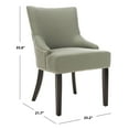 thumbnail image 6 of SAFAVIEH Lotus 19''H KD Side Chair Set of 2 Silver Nail Head Seamist Linen, 6 of 7