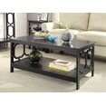 thumbnail image 2 of Pemberly Row Rectangular Coffee Table in Black Wood Finish, 2 of 5