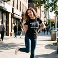 thumbnail image 4 of Womens On The Naughty List and I Regret Nothing T Shirt Funny Christmas Santa Tee Womens Graphic Tees, 4 of 9