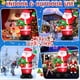 thumbnail image 3 of 2.43M Inflable Navidad Exterior Santa Claus, Que sostiene la Guirnalda Decoracion Navidad Luces LED Coloridas giratorias integradas para Navidad decoración, Fiesta de Navidad, césped, Interior, 3 of 6