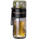 thumbnail image 1 of Double Glass Tea Filler Tea Mug With Filler Portable Tea Mug For Bulk Tea Travel Tea Mug With Strainer Dual Purpose Tea Mug - Black, 1 of 4