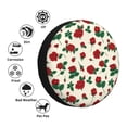 thumbnail image 4 of Naloa Rose Flowers PVC Leather Spare Tire Wheel Cover for Car Truck SUV Camper Trailer Universal Fit many size16 inch, 4 of 6
