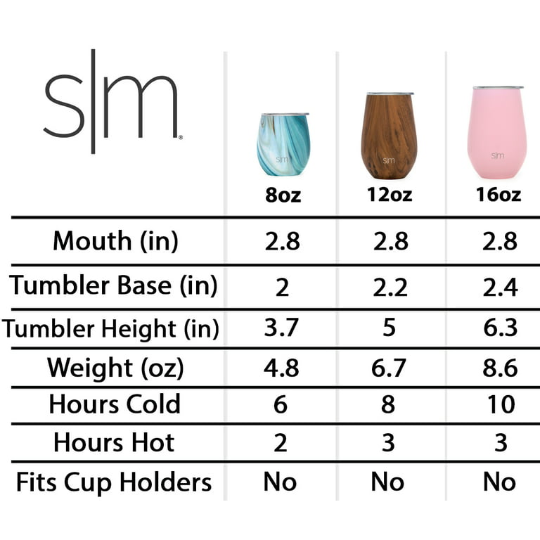 12oz Sublimation simple modern wine tumbler Double Walled Insulation Vacuum  With Lid，tumbler blanks