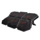 thumbnail image 3 of Enfriador para computadora portátil 2600 ± 10% RPM 73.25CFM 6 ventiladores ultra silenciosos Altura ajustable con puertos USB duales para computadoras portátiles de 12 a 17 pulgadas, 3 of 5
