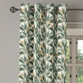 thumbnail image 3 of Ambesonne Grommet Curtain, , 50"x84", Hunter Green Dark Yellow, 3 of 5