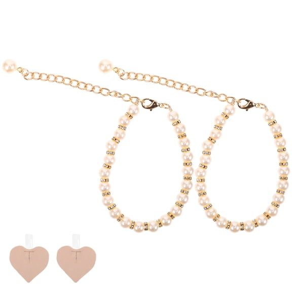 ELAYARD 2Pcs Anti Slip Shoe Straps for High Heel Shoes Stylish and Practical Accessory