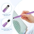 thumbnail image 3 of Stylus Pens for Touch Screens, 2 in 1 High Sensitivity Universal Pen Purple, 3 of 7