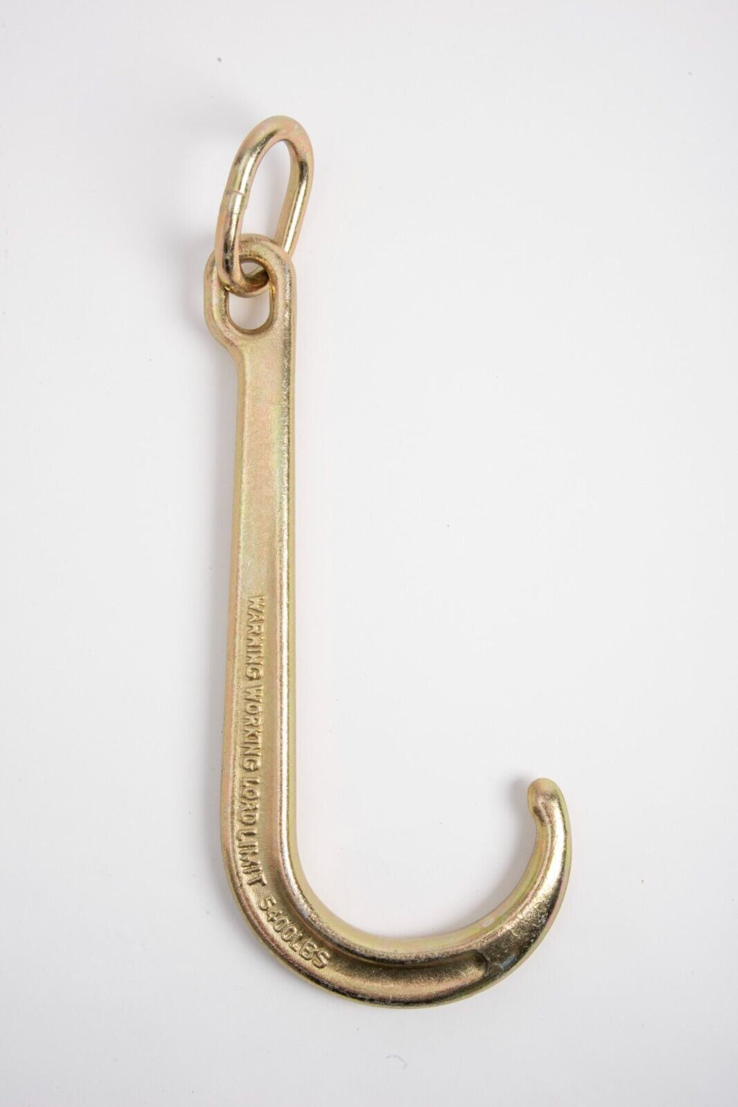 15" Inch J Hook Grade G70 Tow Axle Strap Wrecker Roll back Clevis 540 Heavy Duty