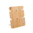 thumbnail image 2 of Wooden Glasses Frame Stand, Transparent Countertops Tier Riser, Craft Displays Multi-Tier Eyeglasses Organizer, Sunglasses, 2 of 4