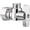 Pack of 1, variant on 1 Pack Angle Stop Valve,1/4 Turn Water Shut Off Valves,1/2" Nominal (5/8" OD) Compression Inlet x 3/8" OD Compression Outlet Shut-off Valve for Sink, Bathroom, Toilet, Kitchen, Laundry Plumbing
