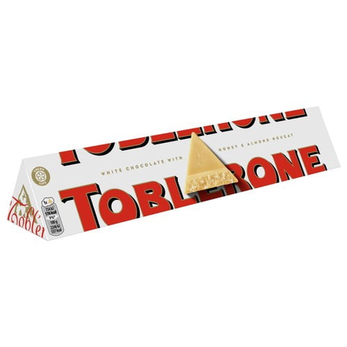Toblerone White Chocolate 340g, British Import (Pack of 3)
