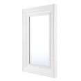 thumbnail image 2 of SAFAVIEH Linsa 24 in. x 36 in. Solid Framed Mirror, White, 2 of 5