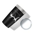 thumbnail image 5 of Lake Manassas Map Tumbler Travel Mug Insulated Laser Engraved Coffee Cup Virginia 20 oz Black, 5 of 5