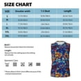 thumbnail image 6 of Fotbe Men's Colorful Fall Leaves Print Men's Sleeveless Muscle Tank Tops Casual T-Shirts for Gym Workout Beach-Small, 6 of 8
