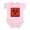 Petal Pink, variant on CafePress - Biohazard Warning Symbol Infant Bodysuit - Baby Light Bodysuit, Size Newborn - 24 Months