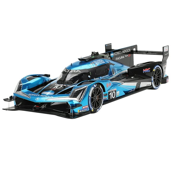 Top Speed TS0564 1-18 Scale Acura ARX06 GTP No.10 Filipe Racing with Andretti IMSA 24 Hours of Daytona 2024 Model Car