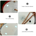 thumbnail image 3 of FONDOTIN 24pcs Drum Mute Pads Set Self-adhesive Design Silicone for Rack, 3 of 7