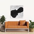 thumbnail image 2 of silhouette de Violon - Toile 36"x36 Pouces - Impression sur Demande, 2 of 5